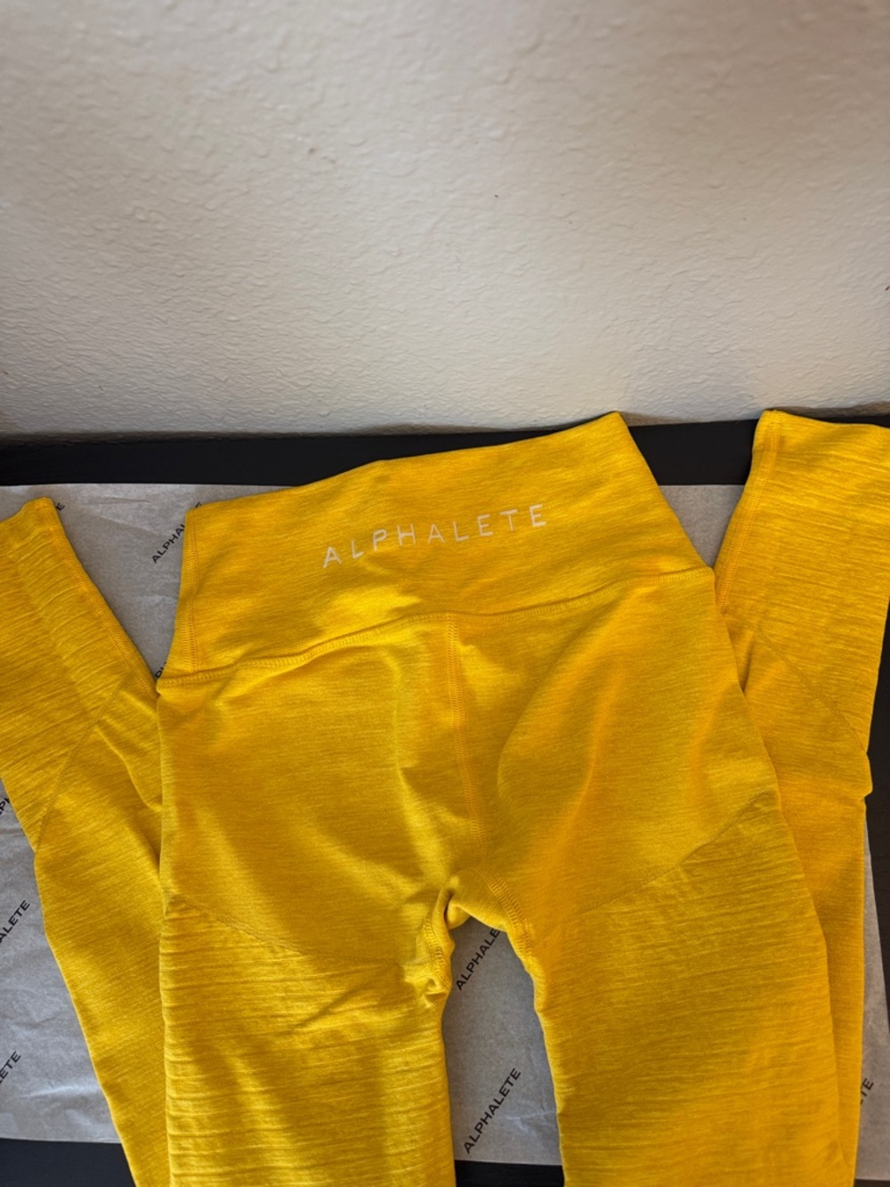 Alphalete Yellow Leggings